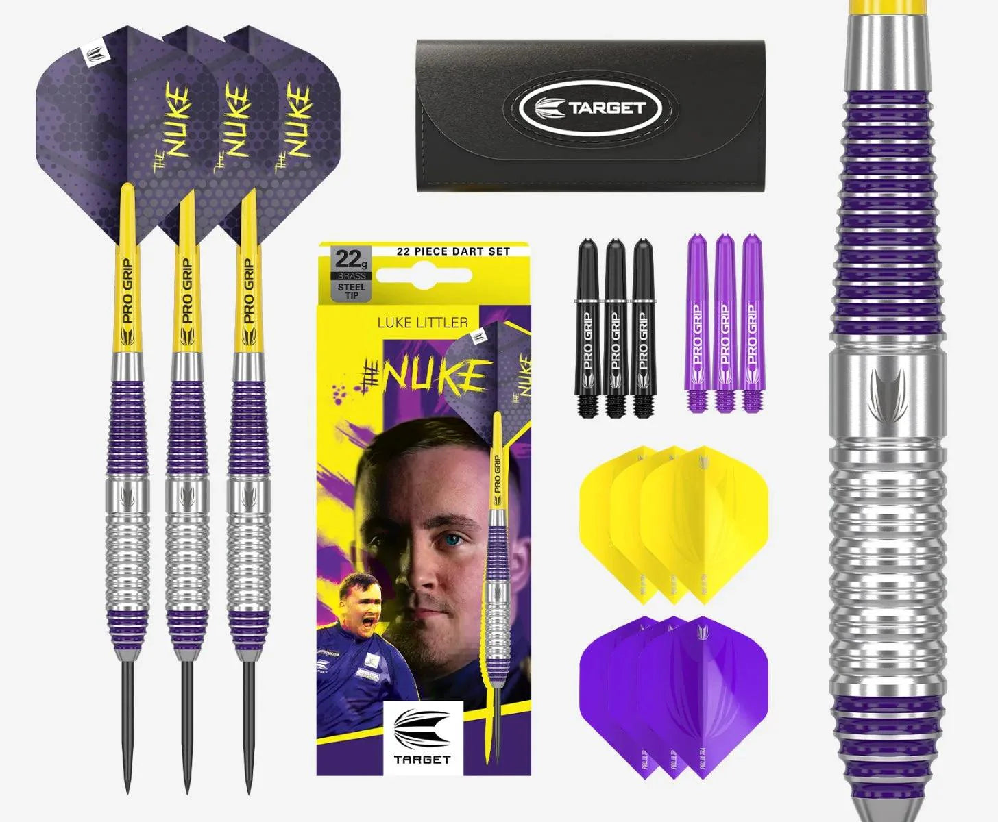 Target - Luke Littler - Brass - Sada Steel Šípok - Direct Darts - 2