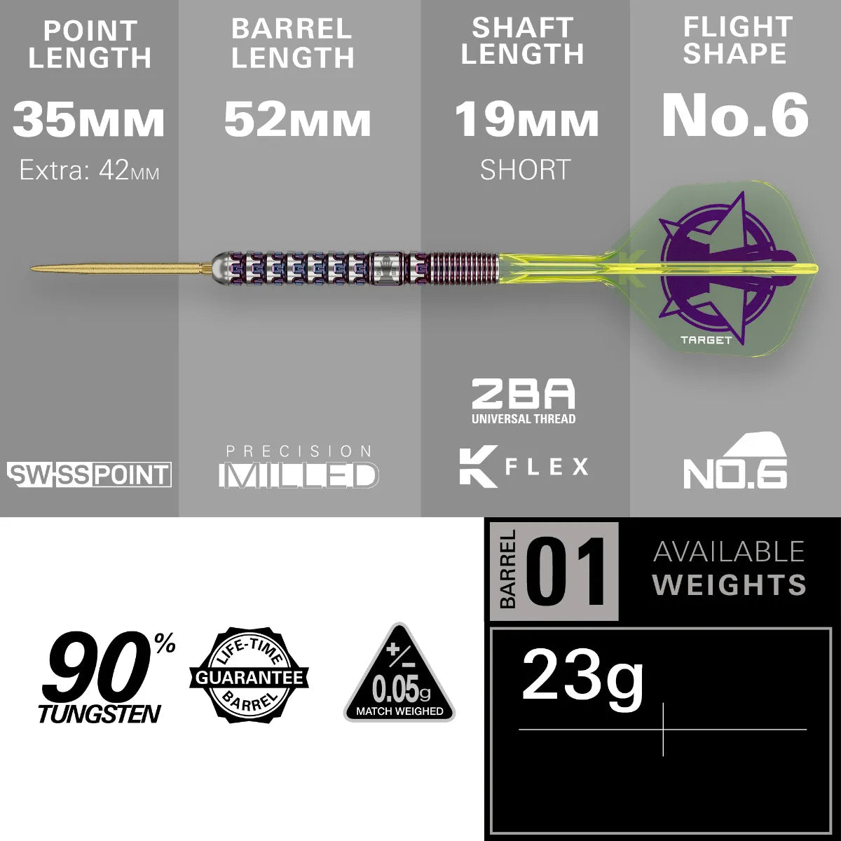 Target - Luke Littler World Champion 2025 Edition - Sada Steel Šípok - Direct Darts - 4