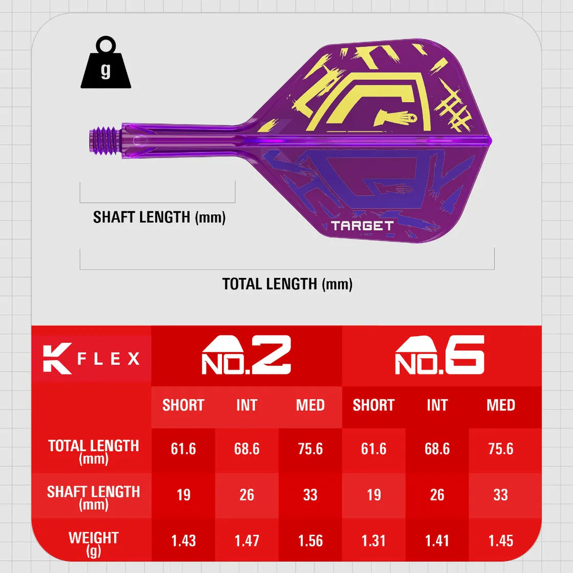 Target - K-Flex Luke Littler World Champion Edition - No6 - Šípky Letky/Násadky - Direct Darts - 5
