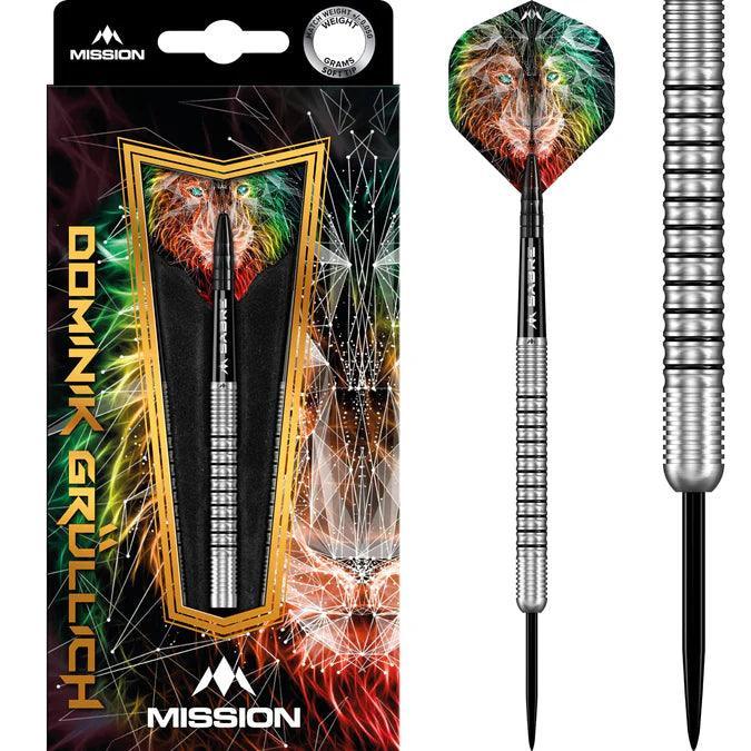 Mission - Dominik Grüllich - 95% - Sada Steel Šípok - Direct Darts - 1