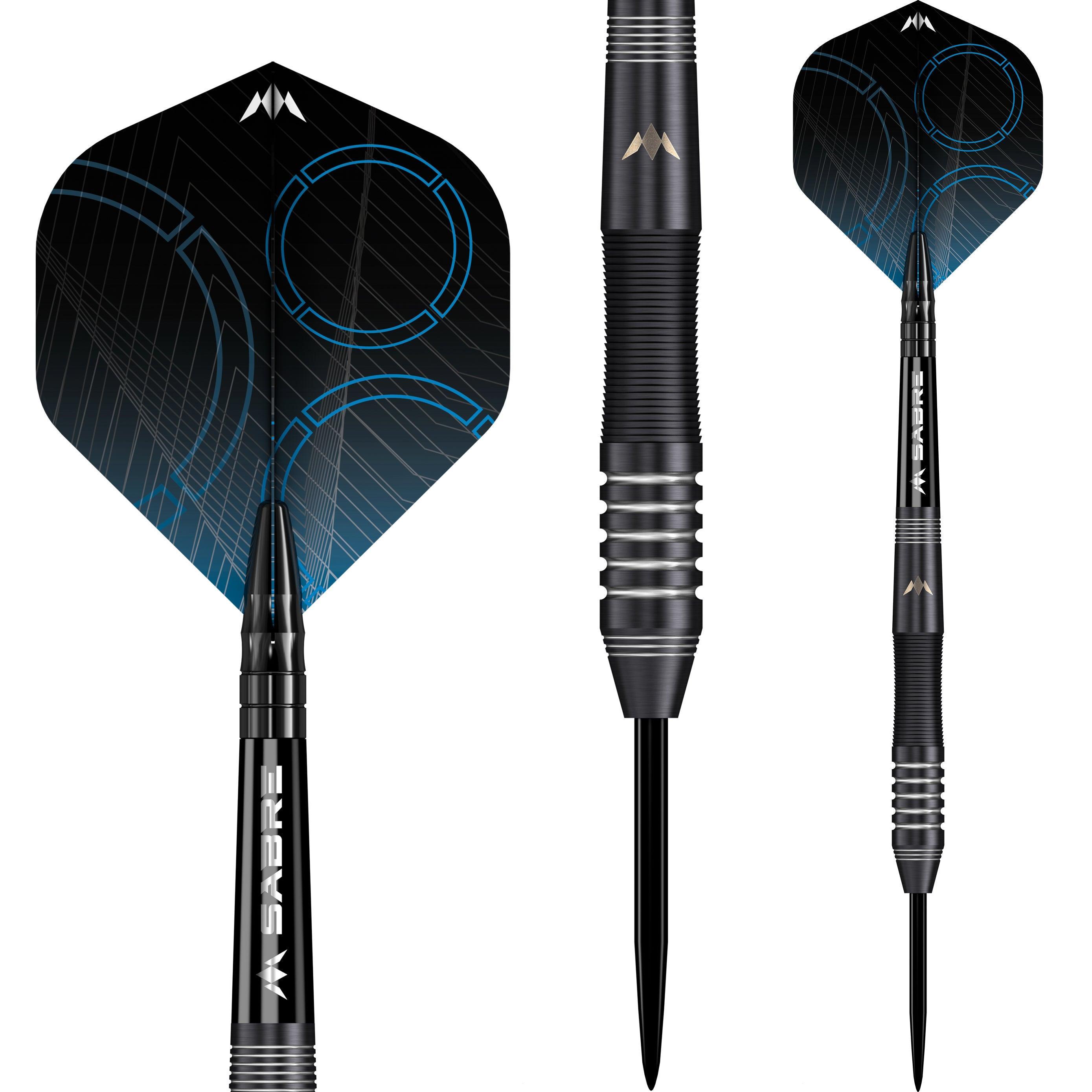 Mission - Precision - Čierna Pvd - 90% - Sada Steel Šípok - Direct Darts - 3