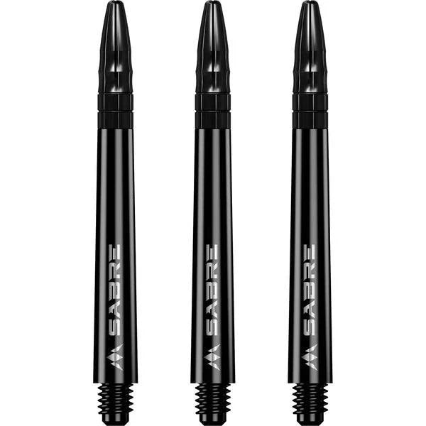 Mission - Sabre - Polykarbonát - Čierna - Čierna Top - Násadka Na Šípky - Direct Darts - 5