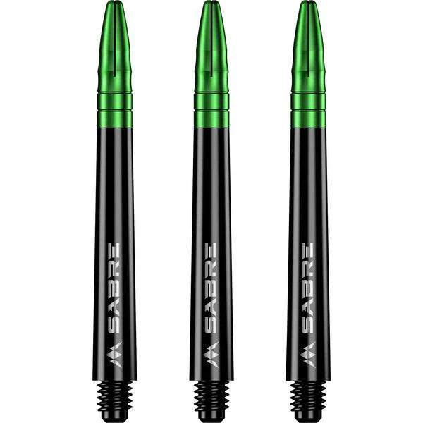 Mission - Sabre - Polykarbonát - Čierna - Zelená Top - Násadka Na Šípky - Direct Darts - 5