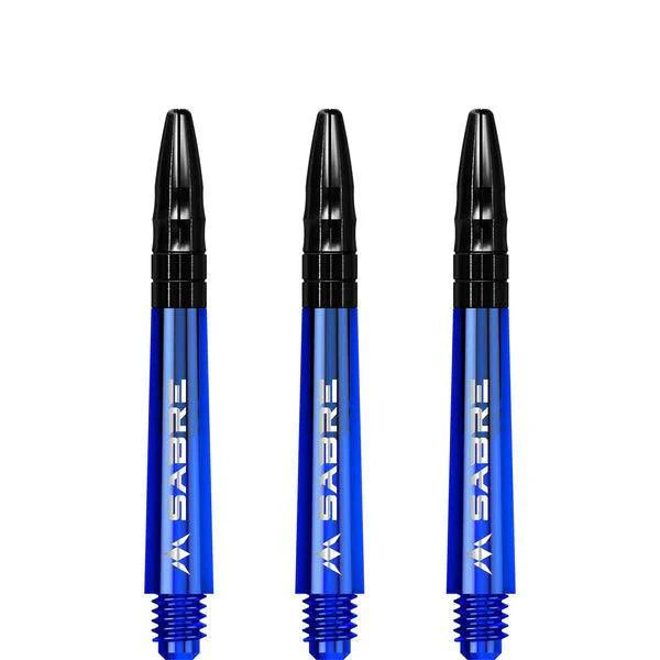Mission - Sabre - Polykarbonát - Modrá - Čierna Top - Násadka Na Šípky - Direct Darts - 3