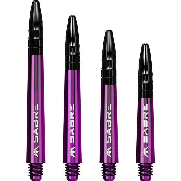 Mission - Sabre - Polykarbonát - Fialová - Čierna Top - Násadka Na Šípky - Direct Darts - 1