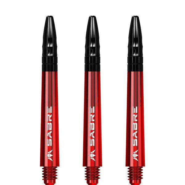 Mission - Sabre - Polykarbonát - Červená - Čierna Top - Násadka Na Šípky - Direct Darts - 4