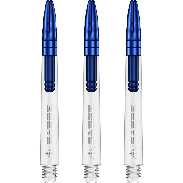 Mission - Sabre - Polykarbonát - Priehľadná - Modrá Top - Násadka Na Šípky - Direct Darts - 5