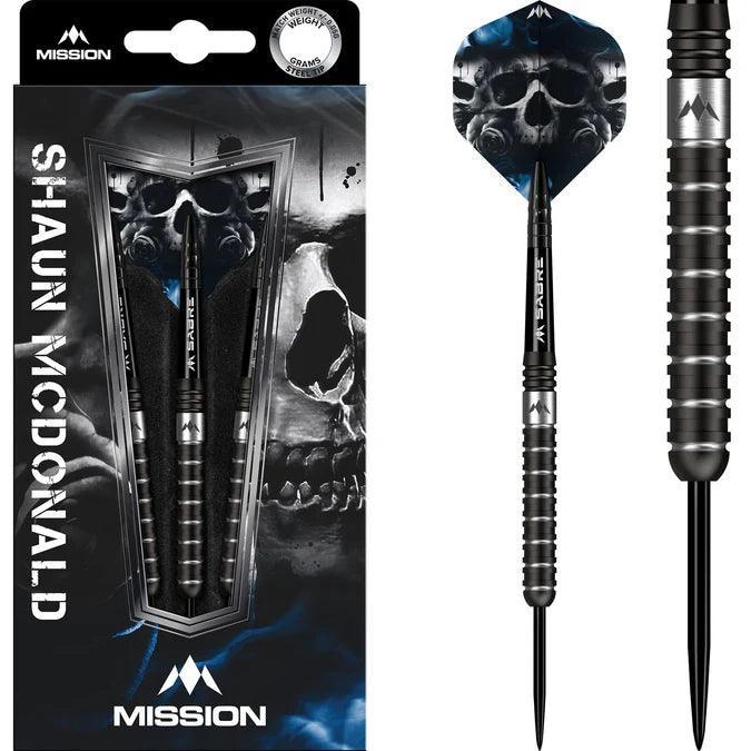 Mission - Shaun Mcdonald Čierna Pvd - 95% - Sada Steel Šípok - Direct Darts - 3