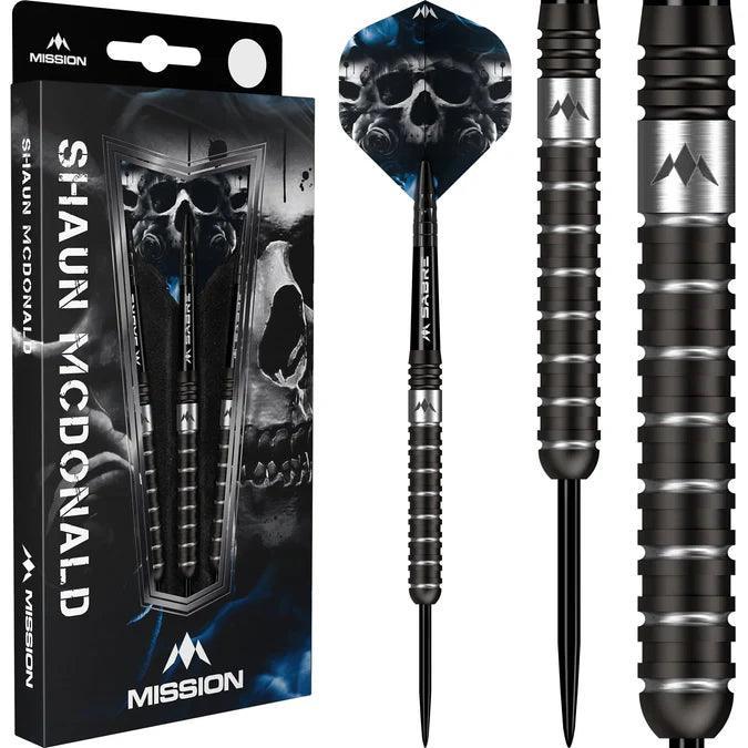 Mission - Shaun Mcdonald Čierna Pvd - 95% - Sada Steel Šípok - Direct Darts - 4