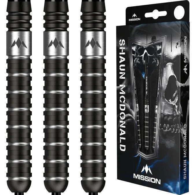 Mission - Shaun Mcdonald Čierna Pvd - 95% - Sada Steel Šípok - Direct Darts - 6