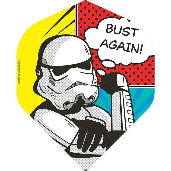 Original Stormtrooper - Bust Again - No2 - 100 Micron - Letky Na Šípky - Direct Darts - 1