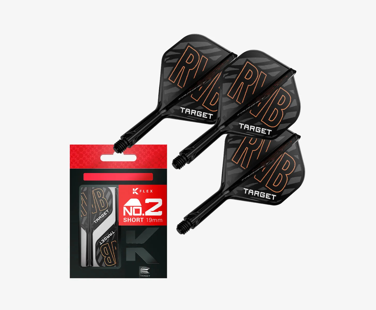Target - K-Flex Raymond Van Barneveld - No2 - Letky/Násadka Na Šípky - Direct Darts - 1