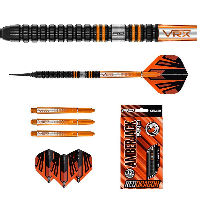 Red Dragon - Amberjack Pro V1 - 90% - Sada Soft Šípok - Direct Darts - 5