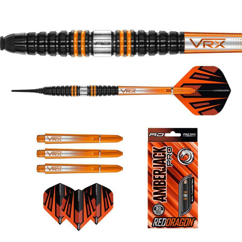 Red Dragon - Amberjack Pro V2 - 90% - Sada Soft Šípok - Direct Darts - 5