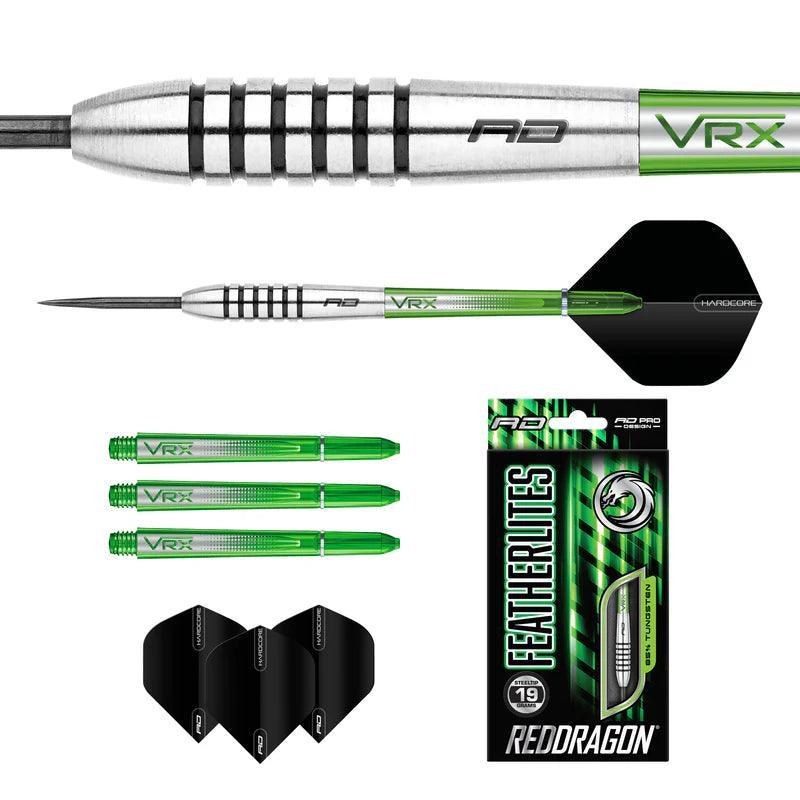 Red Dragon - Featherlite V9 - 85% - Sada Steel Šípok - Direct Darts - 5