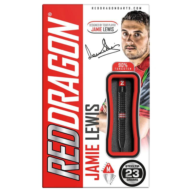 Red Dragon - Jamie Lewis Se - 90% - Sada Steel Šípok - Direct Darts - 4