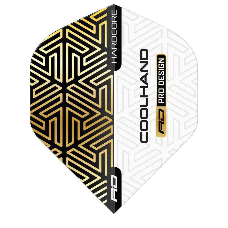 Red Dragon - Luke Humphries Hardcore Zlatá & Biela - Mikrón - Letky Na Šípky - Direct Darts - 3