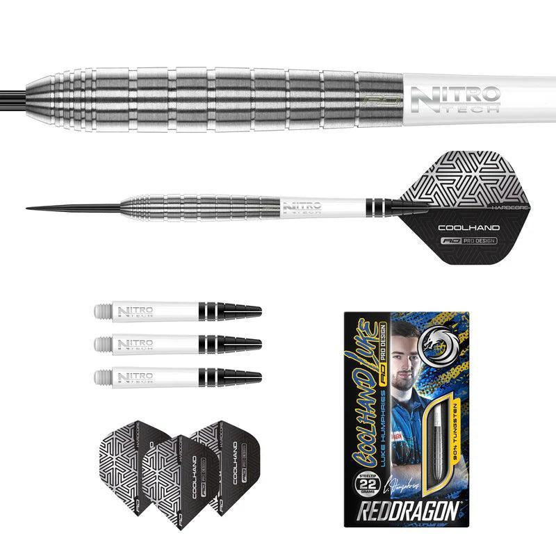 Red Dragon - Luke Humphries Tx1 - 90% - Sada Steel Šípok - Direct Darts - 5