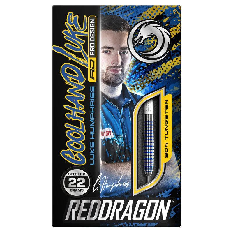 Red Dragon - Luke Humphries Tx3 Cool Blue - 90% - Sada Steel Šípok - Direct Darts - 4