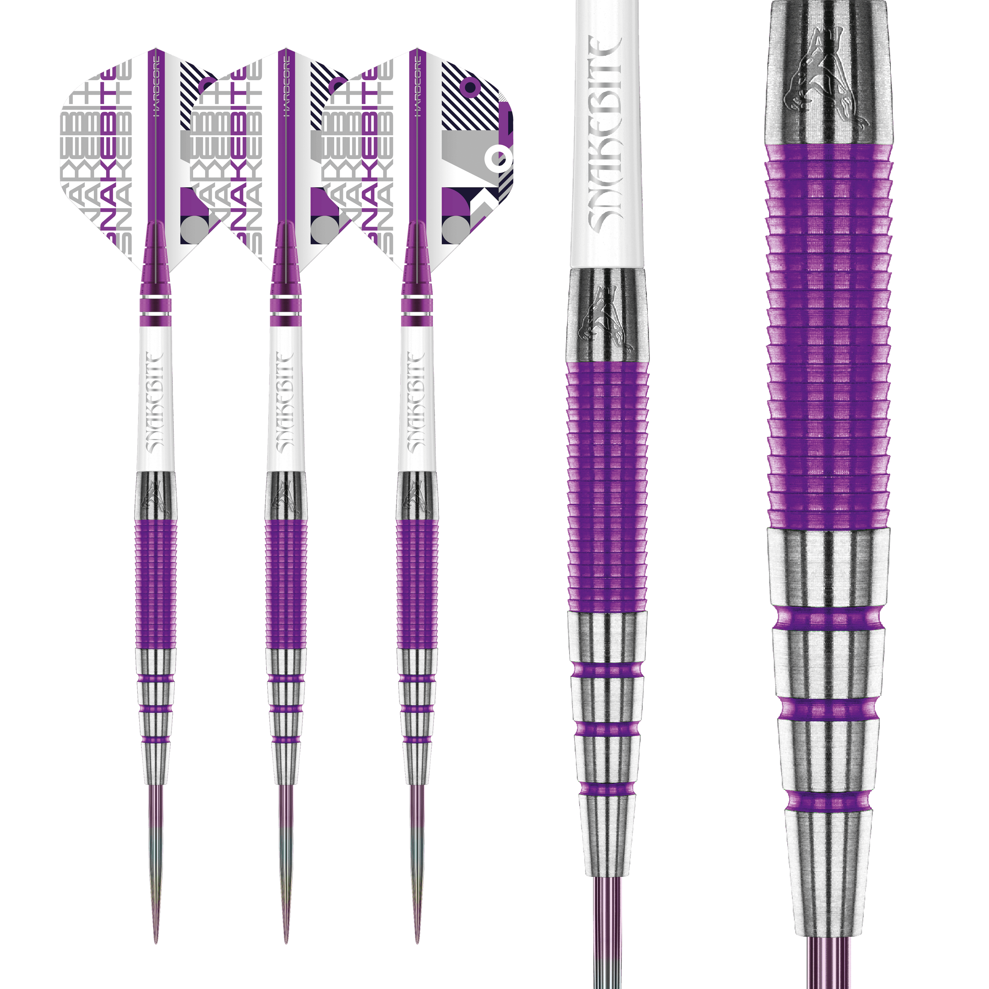 Red Dragon - Peter Wright - Pl15 Medusa 90% - Sada Steel Šípok - Direct Darts - 6