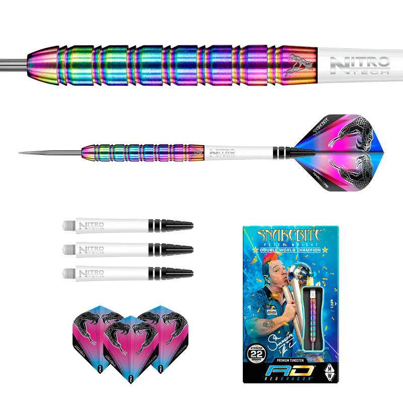 Red Dragon - Peter Wright Snakebite V1 - 85% - Sada Steel Šípok - Direct Darts - 5