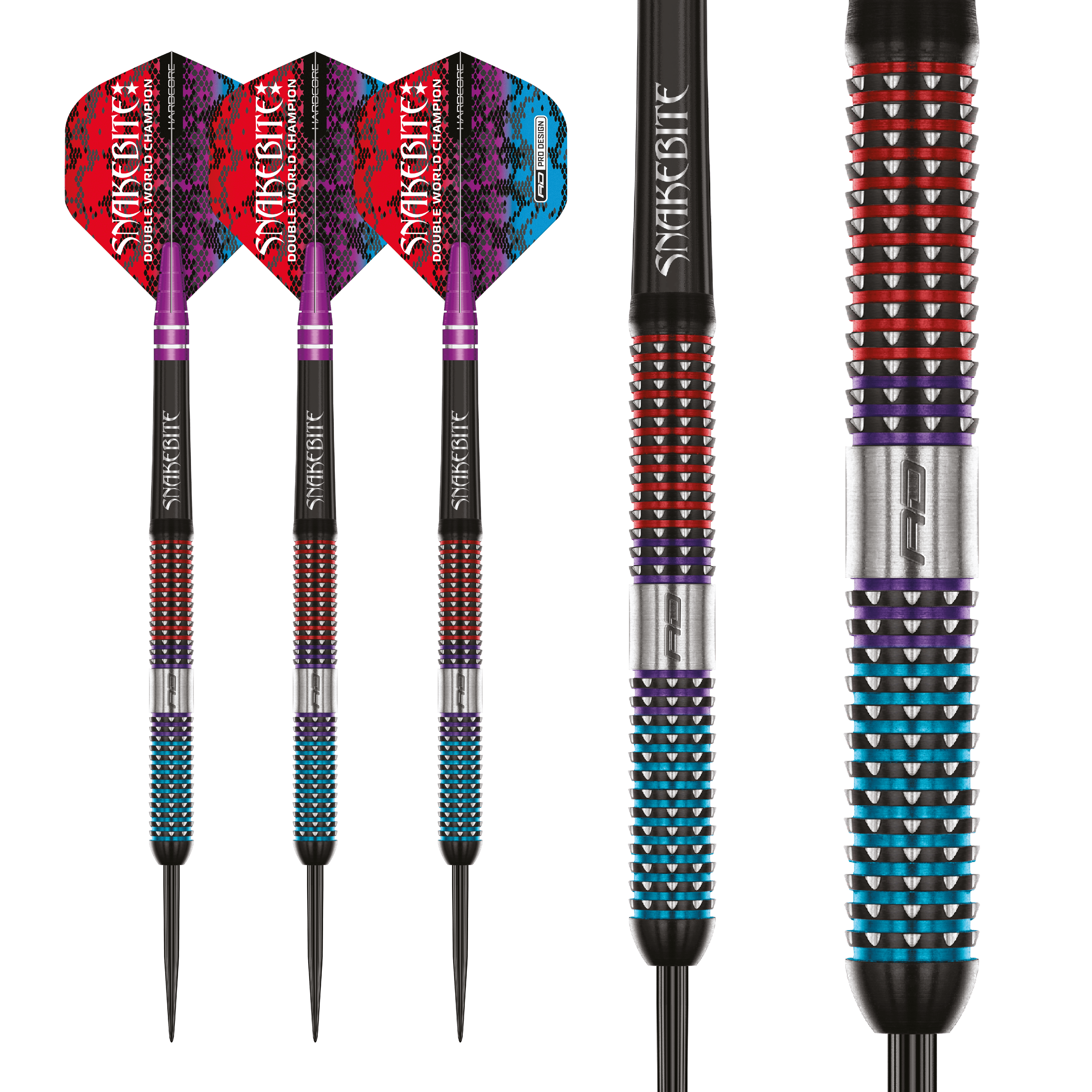 Red Dragon - Peter Wright Spirit 90% - Sada Steel Šípok - Direct Darts - 6