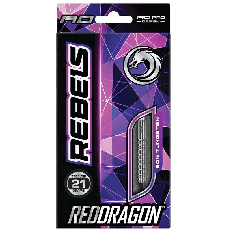 Red Dragon - Rebel - 90% - Sada Steel Šípok - Direct Darts - 4