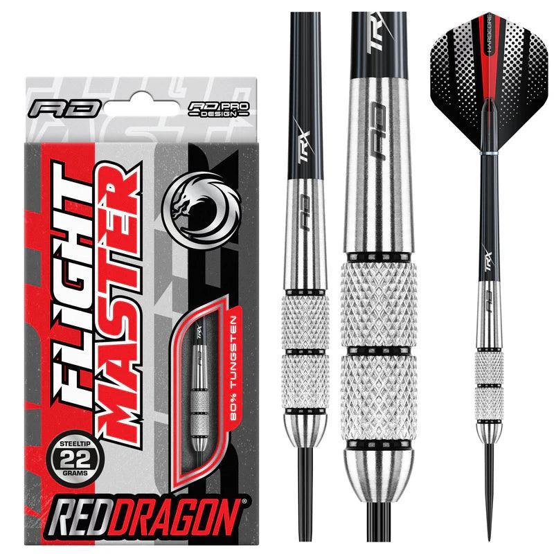 Red Dragon - Red Flash - 80% - Sada Steel Šípok - Direct Darts - 2