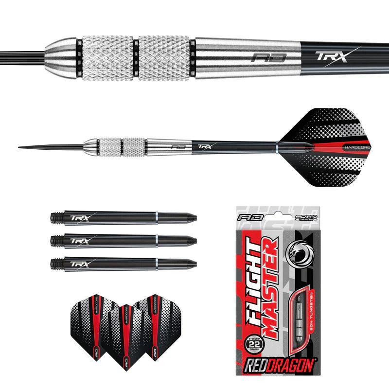 Red Dragon - Red Flash - 80% - Sada Steel Šípok - Direct Darts - 5