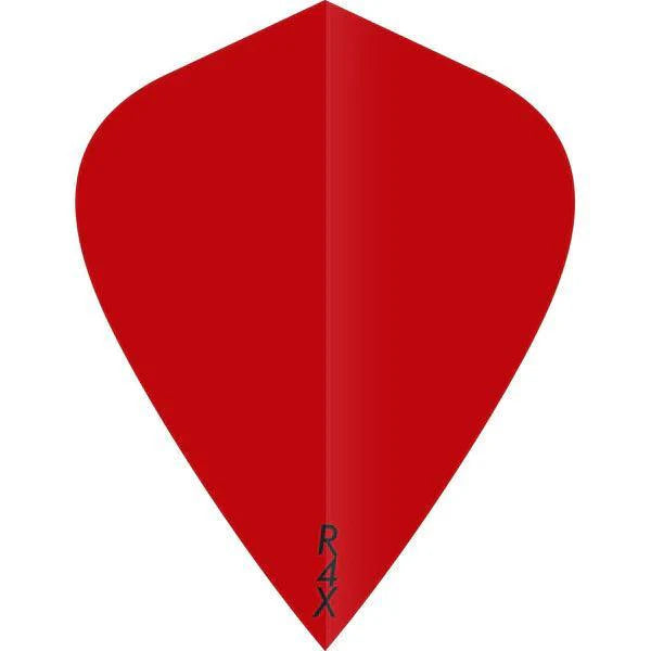 Ruthless - R4X - Solid - Červená - Šarkana - 100 Mikrón - Letky Na Šípky - Direct Darts - 1