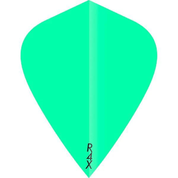 Ruthless - R4X - Solid - Zelená - Šarkana - 100 Mikrón - Letky Na Šípky - Direct Darts - 1