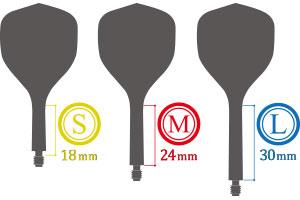 Condor - Axe 120 - Čierna - No2 - Jednodielny Násadka/Letky Na Šípky - Direct Darts - 4