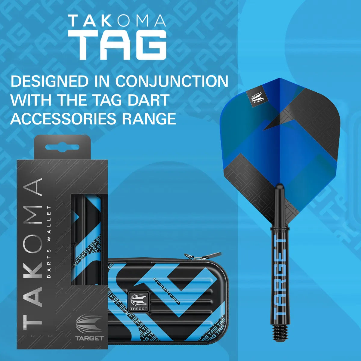 Target - Takoma Tag Modrá - Puzdro Na Šípky - Direct Darts - 3
