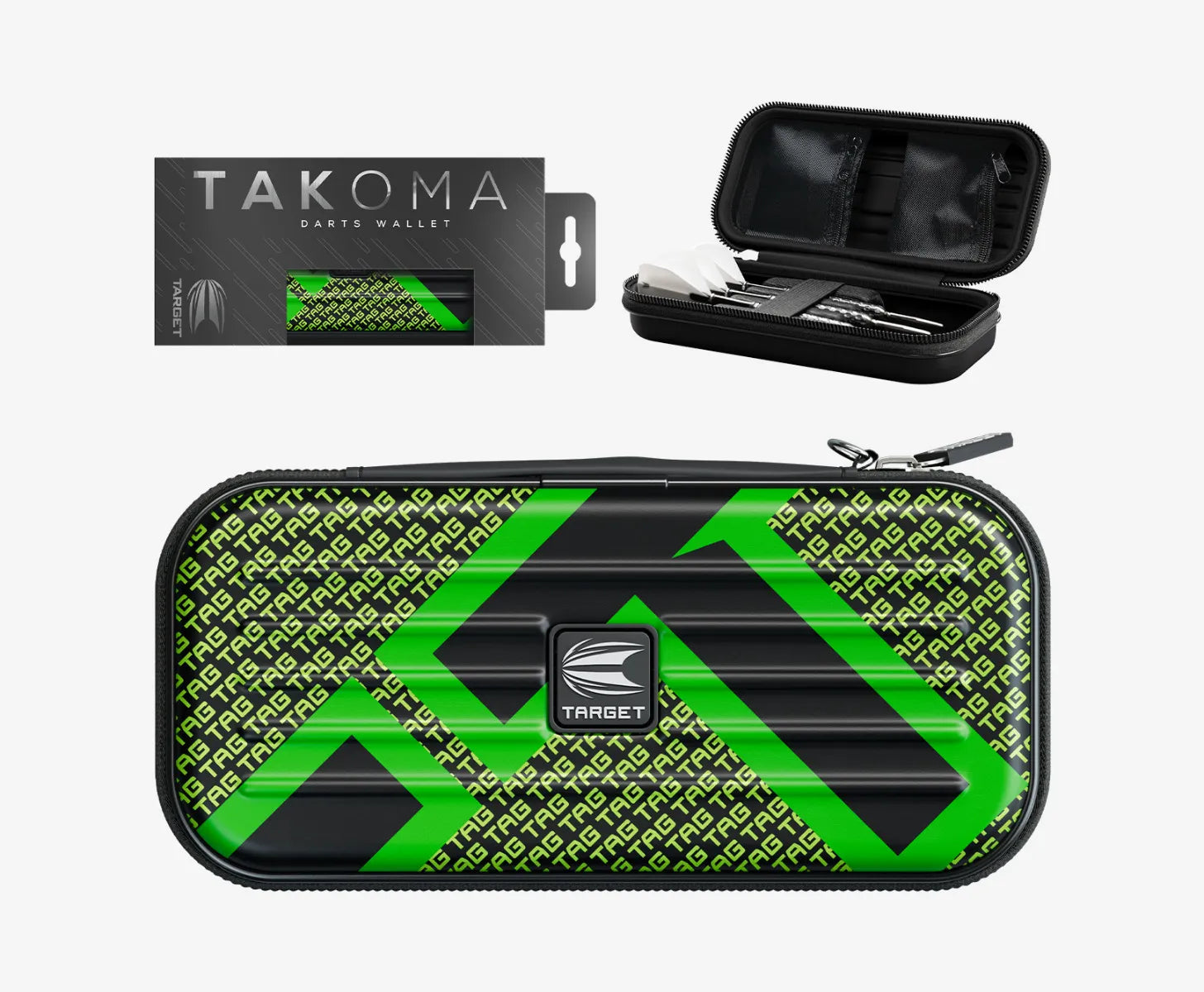 Target - Takoma Tag Zelená - Puzdro Na Šípky - Direct Darts - 1