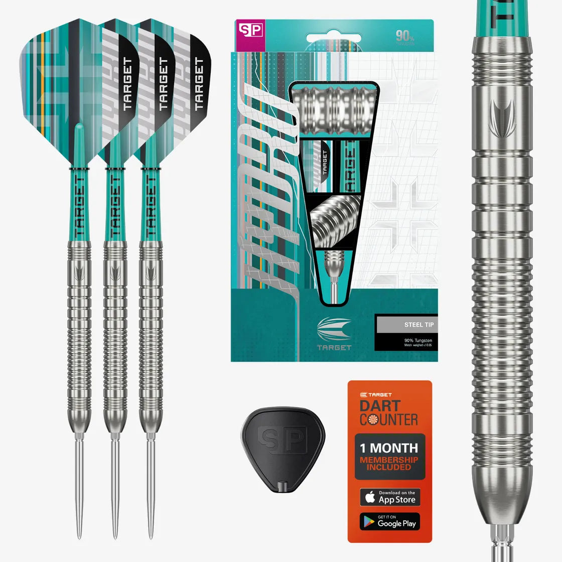 Target - Hydro 03 - 90% - Steel Šípky - Direct Darts - 1
