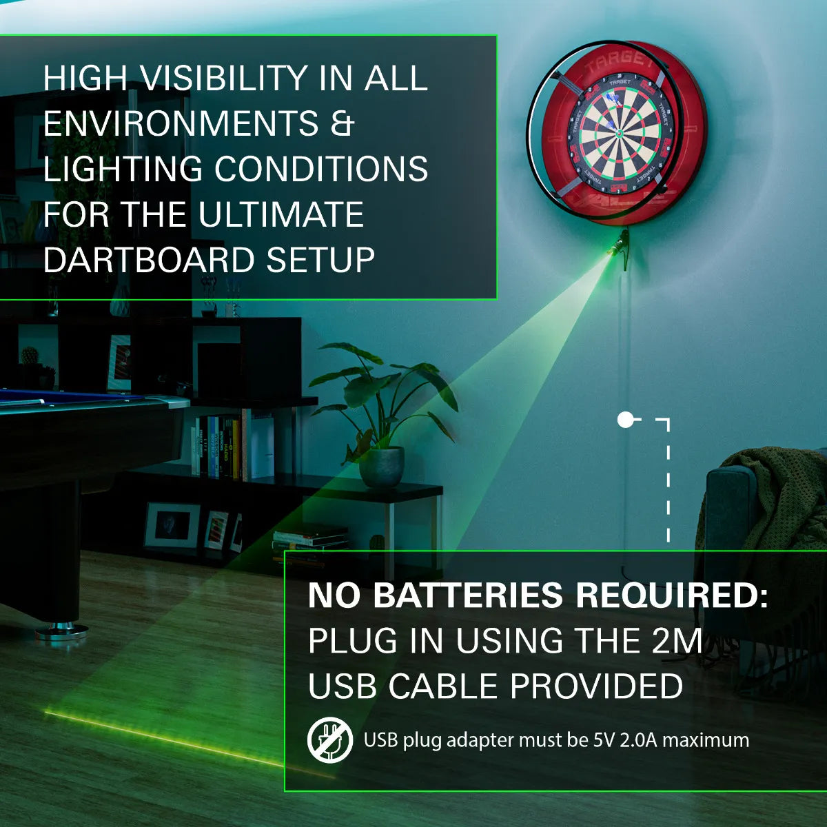 Target - Laser Odhodová Čiara - Direct Darts - 3