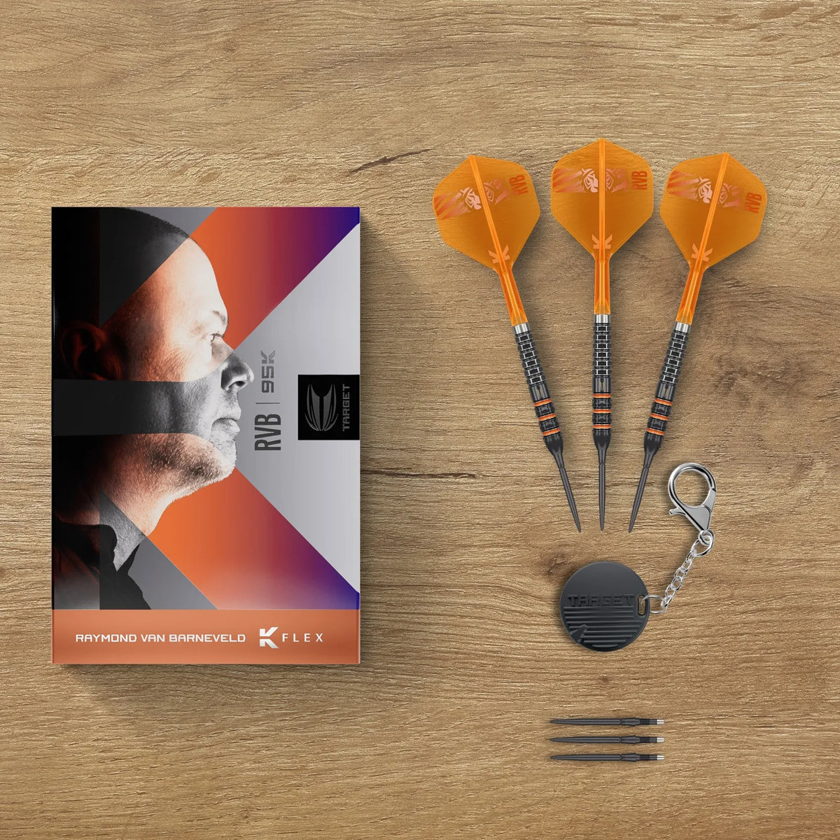 Target - Raymond Van Barneveld - 95K - Steel Šipky - Direct Darts - 5