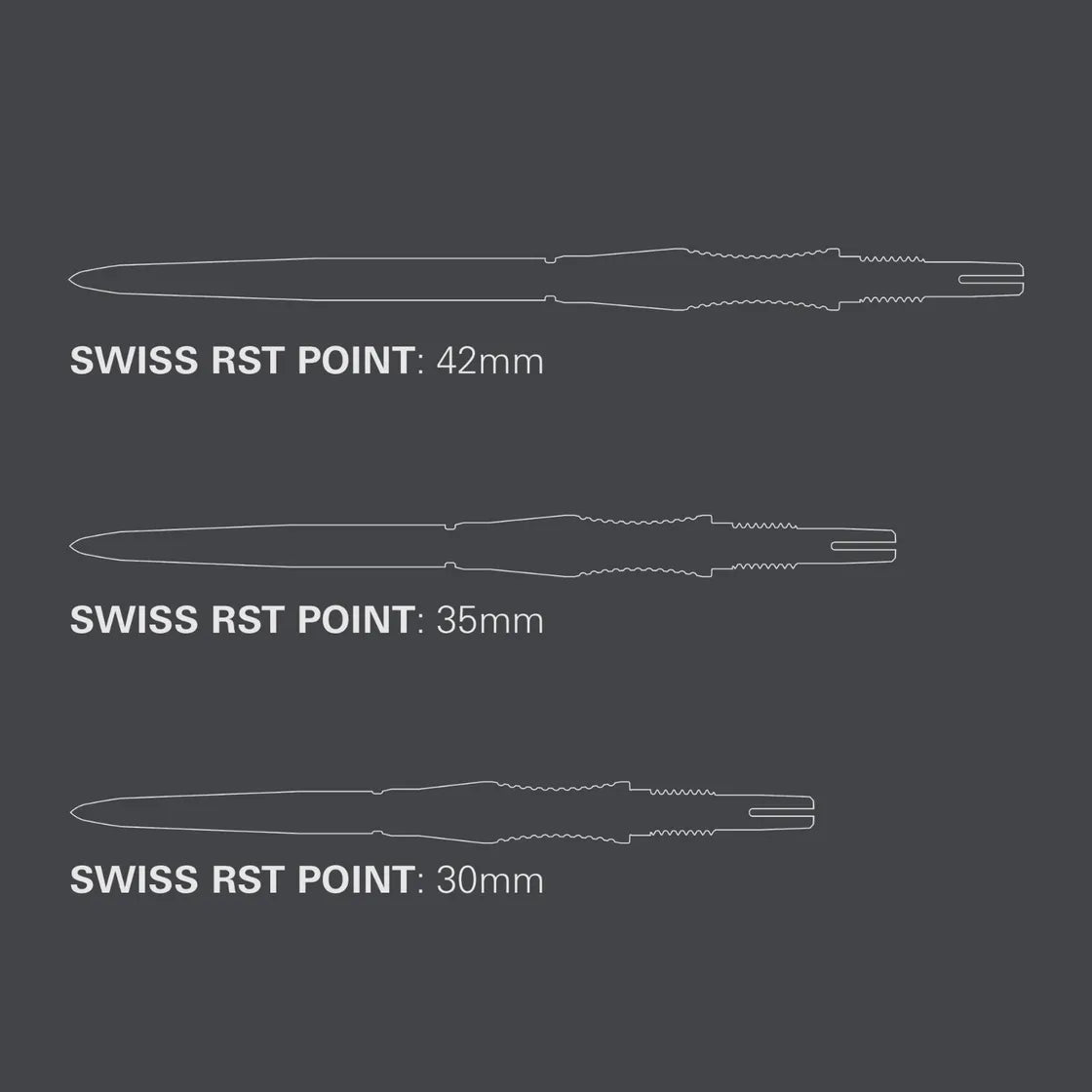 Target - Signature Swiss Point Rst - Zlatý - Hroty Na Šípky - Direct Darts - 5