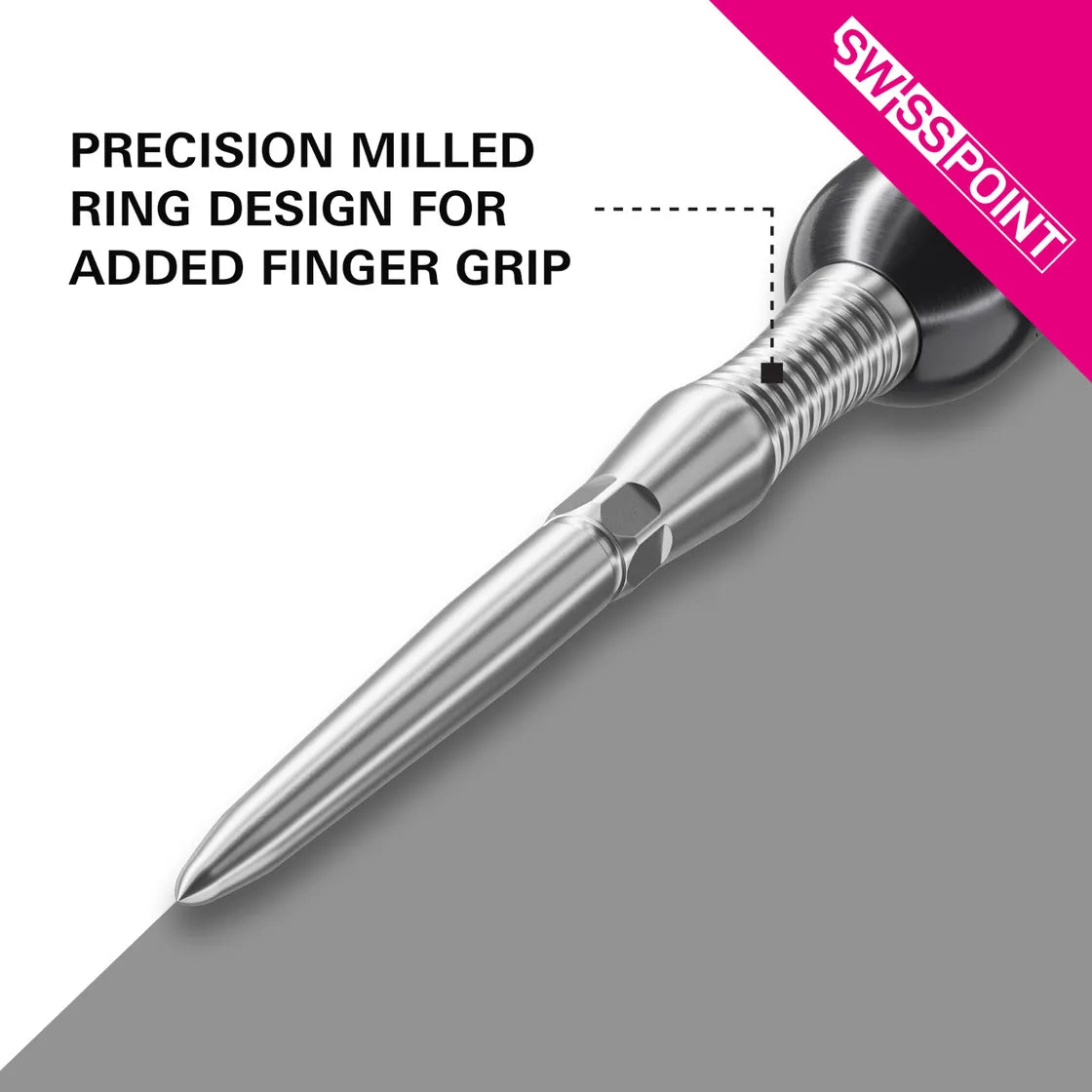 Target - Signature Swiss Point Rst - Strieborný - Hroty Na Šípky - Direct Darts - 2