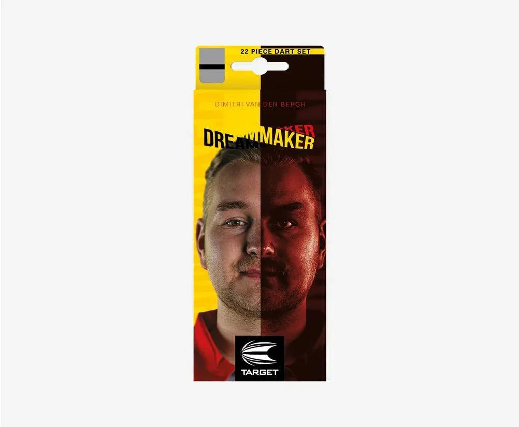 Target - Dimitri Van Den Bergh - Brass - Sada Steel Šípok - Direct Darts - 5