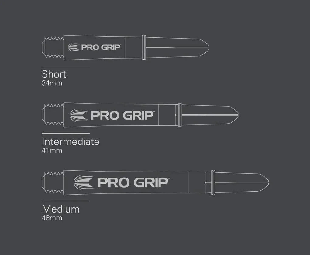 Target - Pro Grip - Čierna - 3 Sady (9 Ks) - Násadka Na Šípky - Direct Darts - 5