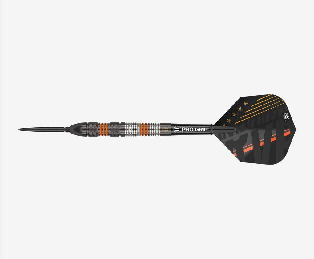 Target - Raymond Van Barneveld Čierna 80% - Sada Steel Šípok - Direct Darts - 3