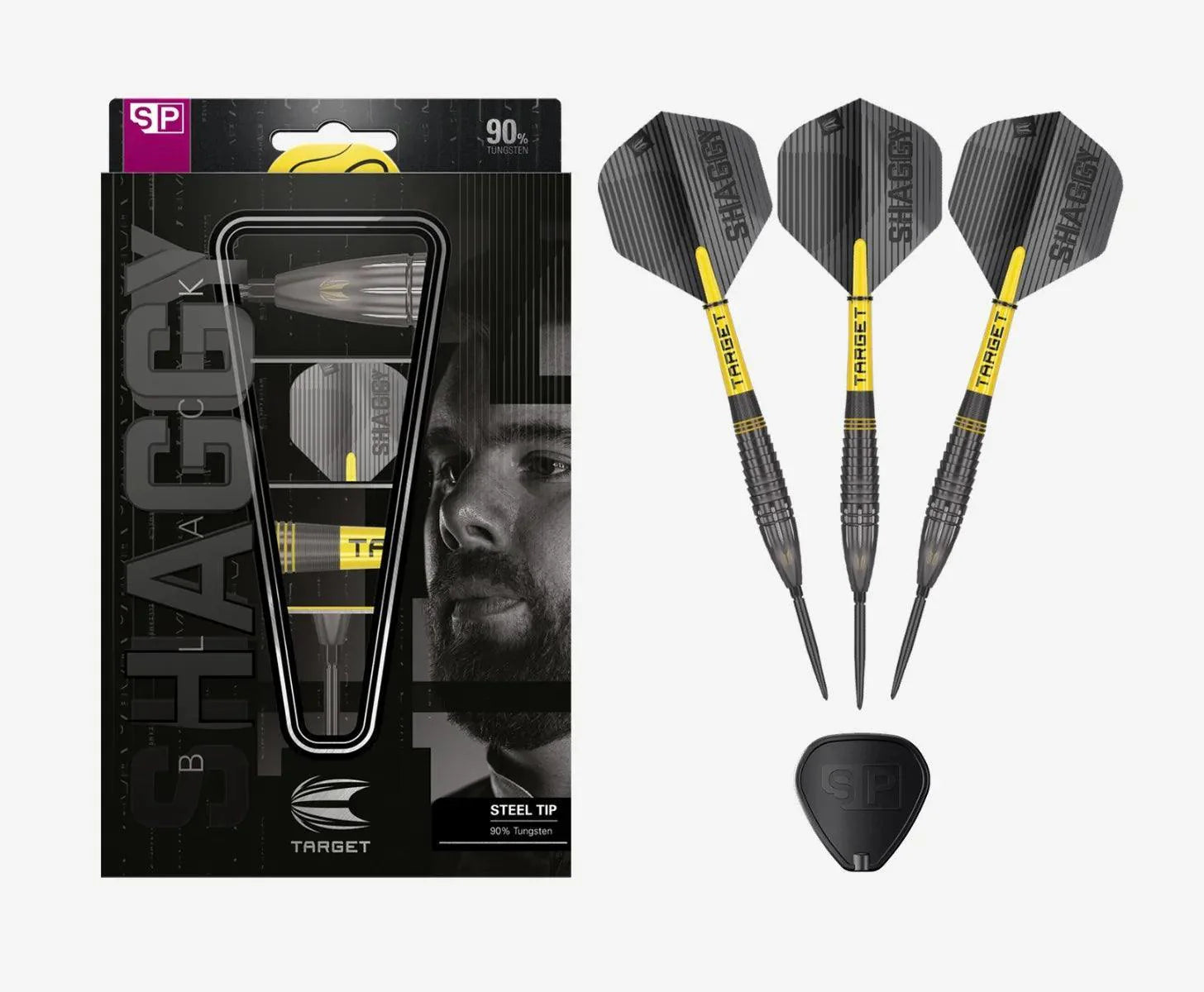 Target - Scott Williams Čierna 90% - Sada Steel Šípok - Direct Darts - 2