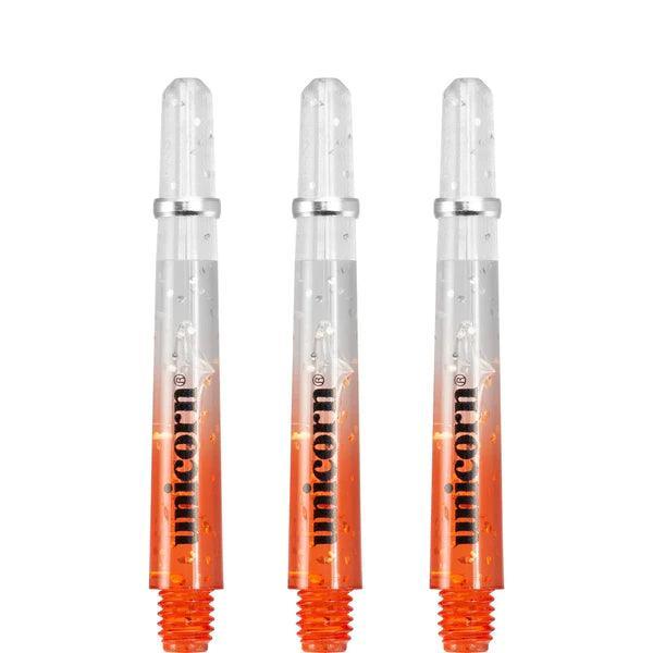 Unicorn - Gripper 4 Elememts 2 Tone Červená/Priehľadná - Násadka Na Šípky - Direct Darts - 3