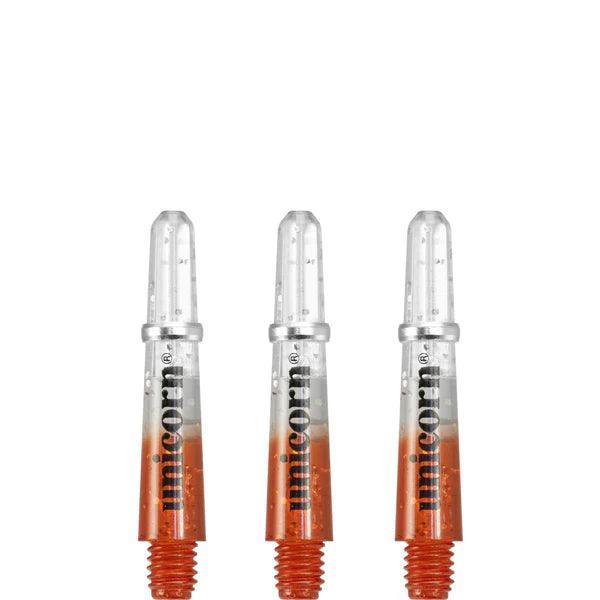 Unicorn - Gripper 4 Elememts 2 Tone Červená/Priehľadná - Násadka Na Šípky - Direct Darts - 5