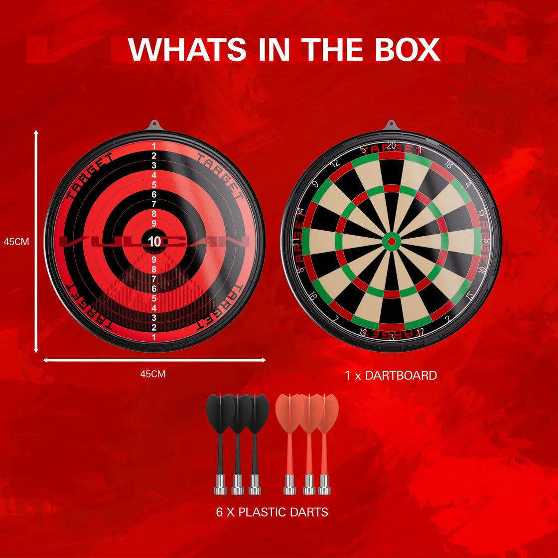 Target Japan - Vulcan Magnetický Terč Na Šípky - Direct Darts - 4