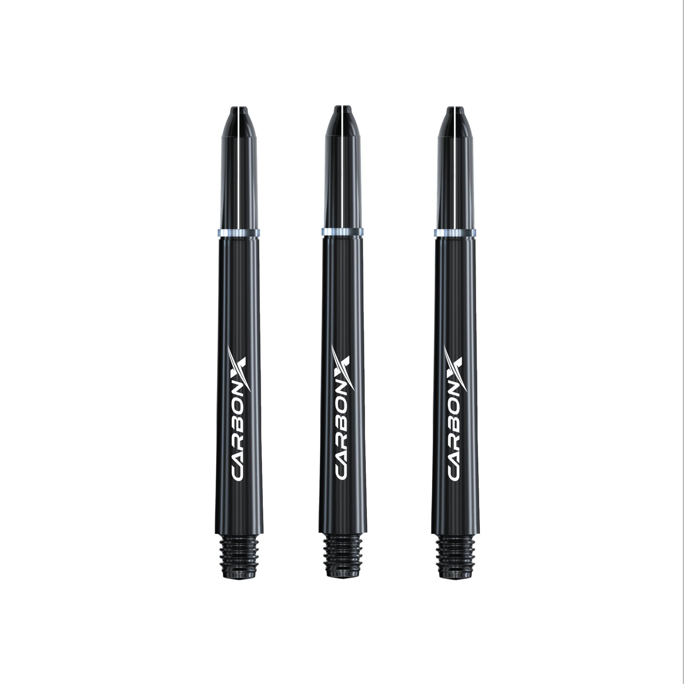 Winmau - Carbon Fibre Čierna - Násadka Na Šípky - Direct Darts - 4