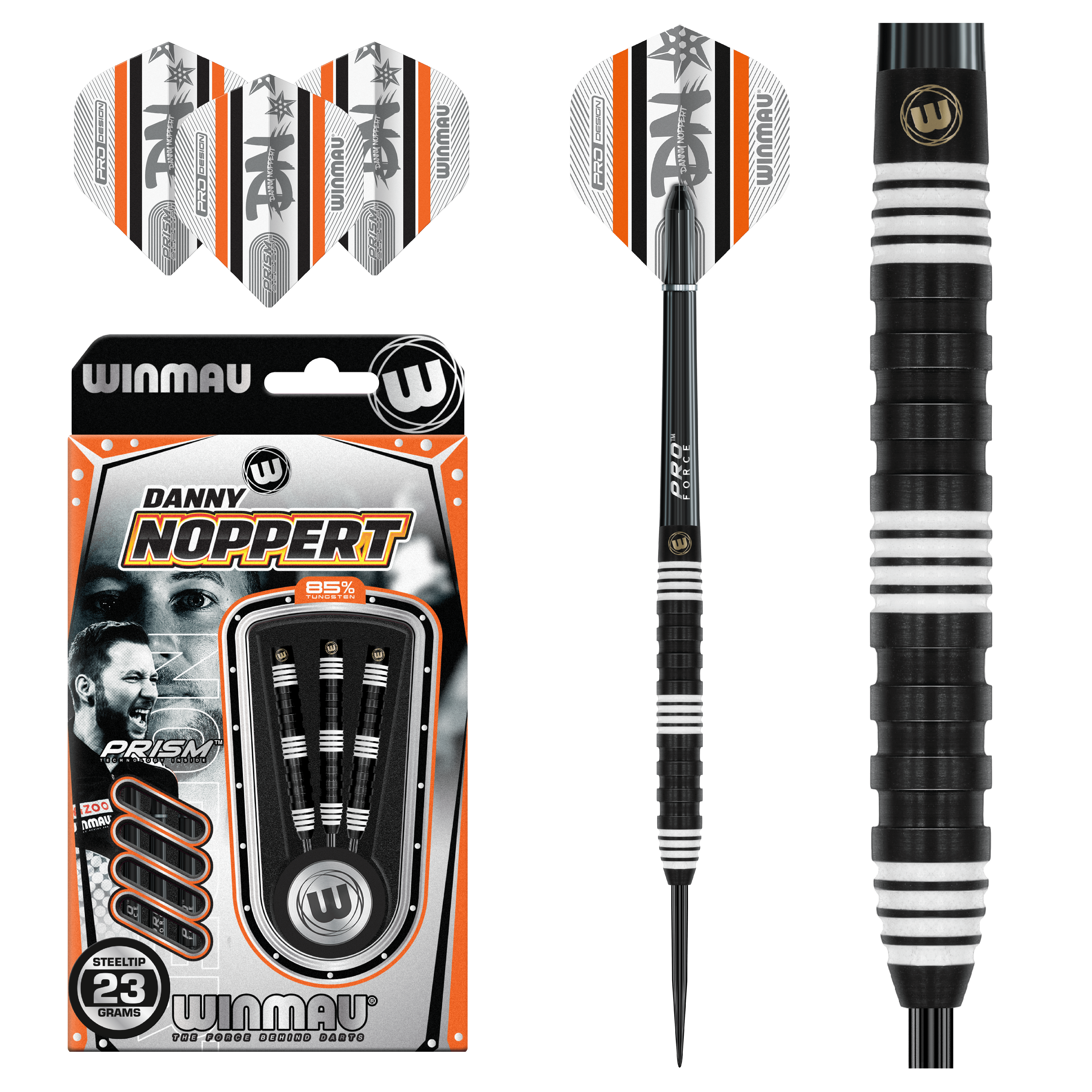 Winmau - Danny Noppert Pro-Series 85% - Sada Steel Šípok - Direct Darts - 2