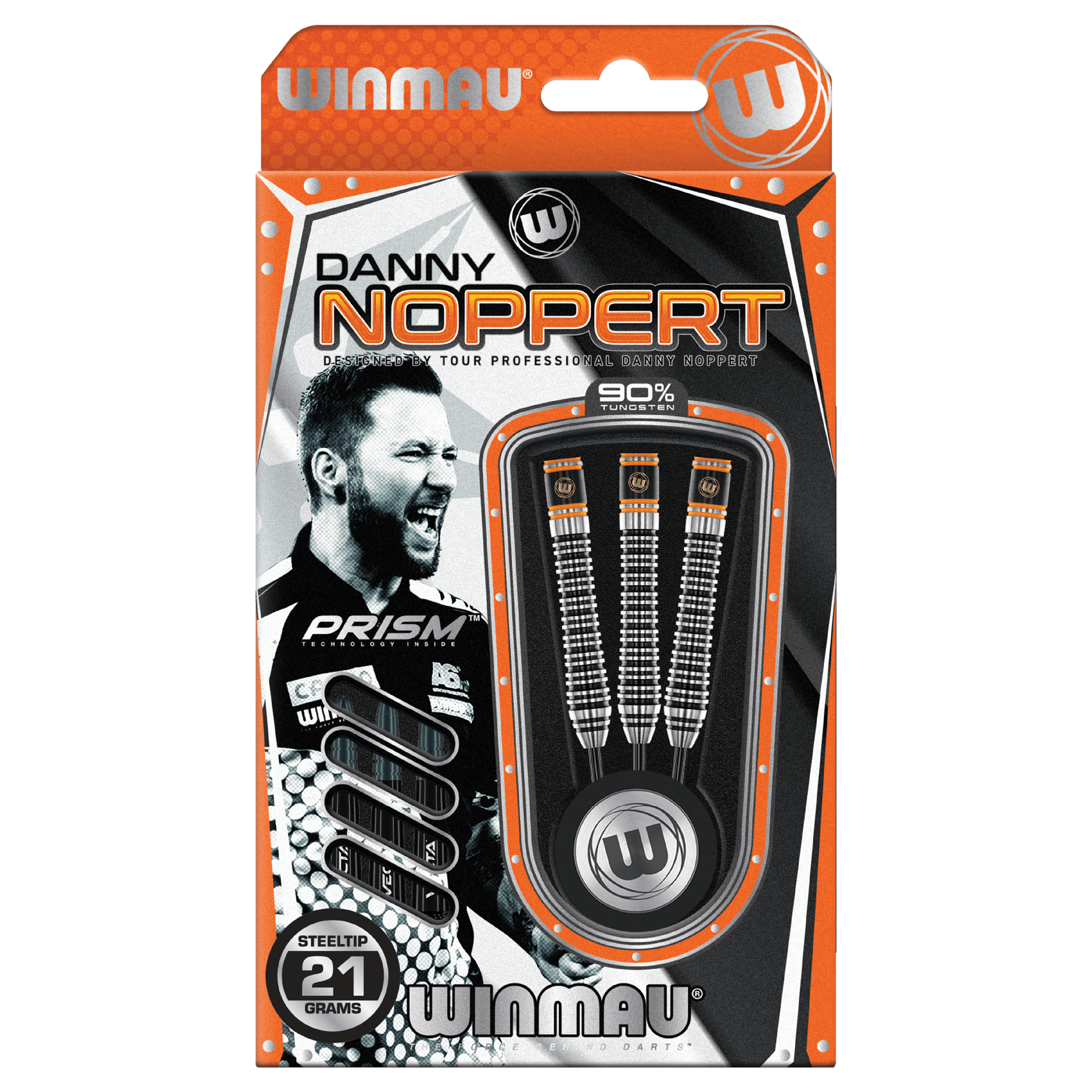 Winmau - Danny Noppert Signature Edition 90% - Sada Steel Šípok - Direct Darts - 4