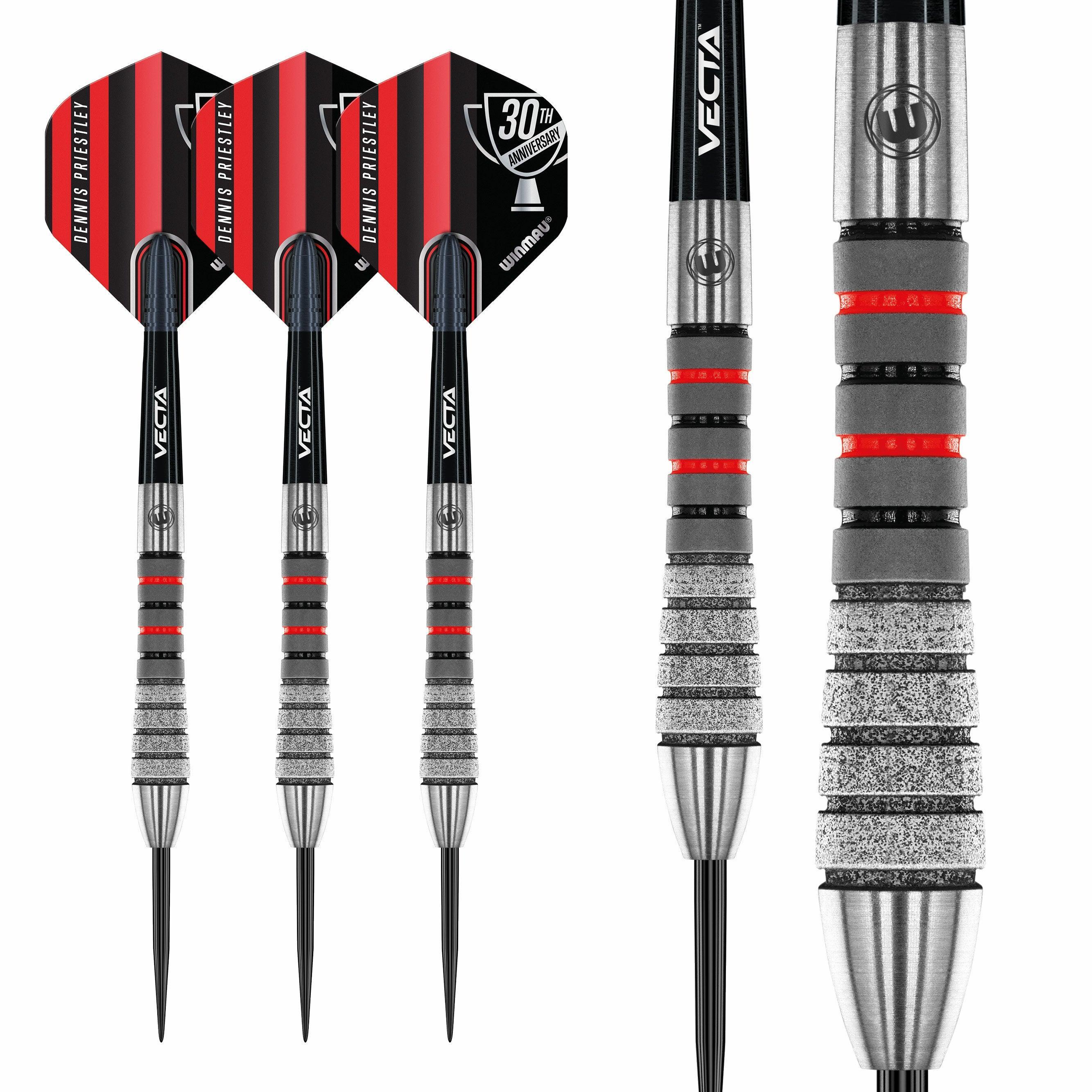 Winmau - Dennis Priestley Diamond 3-Zero 90% - Sada Steel Šípok - Direct Darts - 6